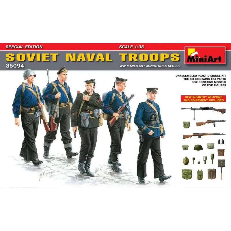 Збірна модель MA35094 Soviet Naval Troops. Special Edition