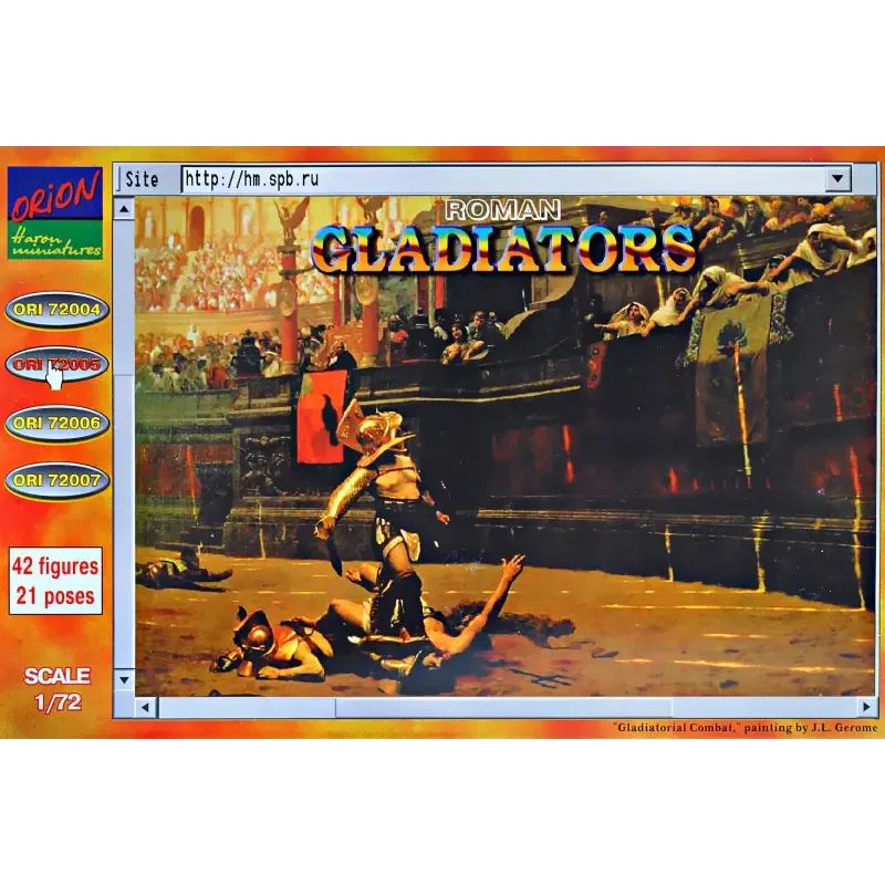 Gladiators (ORI72005) Масштаб: 1:72