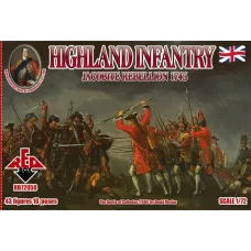 Горная пехота 1745 года. Восстание якобитов (RB72050) Масштаб:  1:72