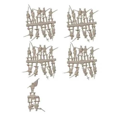 Фігури та мініатюри Гірська піхота 1745 року. Повстання якобітів (RB72050) Масштаб: 1:72