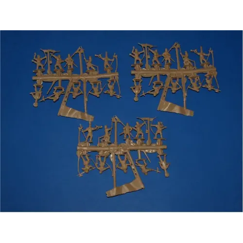 Фигуры и миниатюры Фигурки воинов с оружием и кортеж. Война роз (RB72040) Масштаб: 1:72