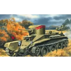 Колісно-гусеничний танк БТ-2 (UMT302) Масштаб: 1:72