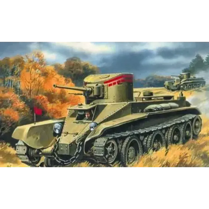 Колесно-гусеничный танк БТ-2 (UMT302) Масштаб: 1:72