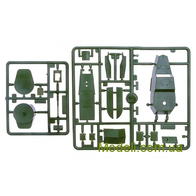 Бронеавтомобиль БА-3 (UM320) Масштаб: 1:72