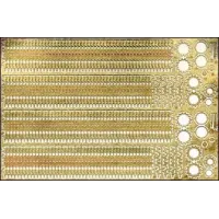PE7233 Photoetched T-72 RMSh tracks (for set T-72/T-62M/M-84/T-9 (PE7233) Масштаб:  1:72