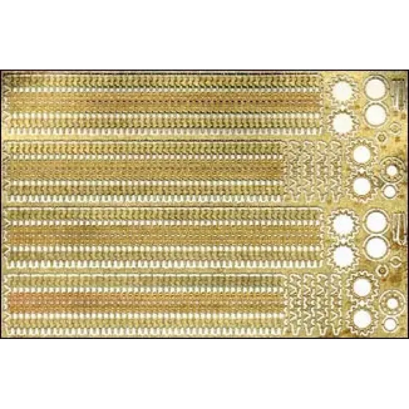 PE7233 Photoetched T-72 RMSh tracks (for set T-72/T-62M/M-84/T-9 (PE7233) Масштаб: 1:72
