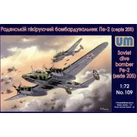 Пікуючий бомбардувальник Пе-2 (серія 205) (UM109) Масштаб: 1:72