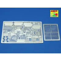 Базовий набір фототравлення для Sd.Kfz.181Pz.Kpfw. VI(P)-Vol.1 (ABR35-175) Масштаб: 1:35
