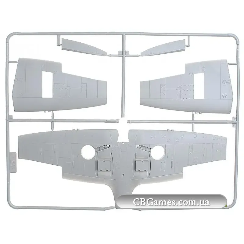 Збірна модель літака ICM48071 Винищувач RAF Spitfire Mk.XVI WWII 1:48