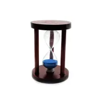 Часы песочные 3 мин синий песок(7х7х10см) 10-003 32107