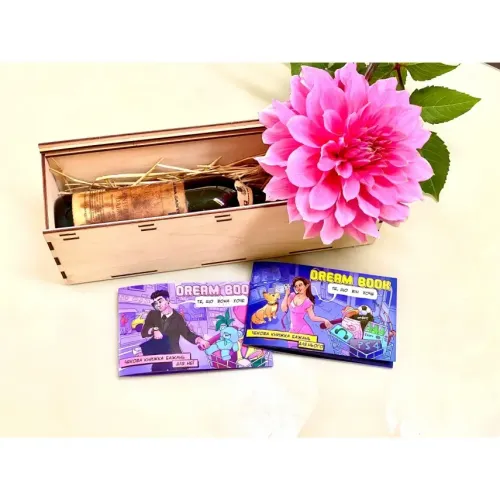 Настільна гра Dream book - чекова книжка бажань для неї