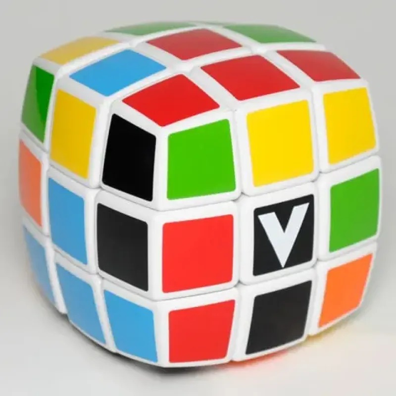 V-CUBE 3х3 White / Кубик 3х3 білий круглий білий