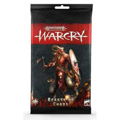 Warcry WARCRY:BEASTS OF CHAOS CARD PACK