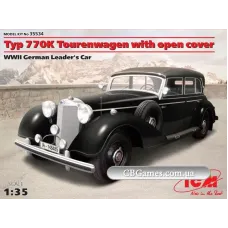 ICM35534  Typ 770K Tourenwagen with open cover, WWII German Leader's car