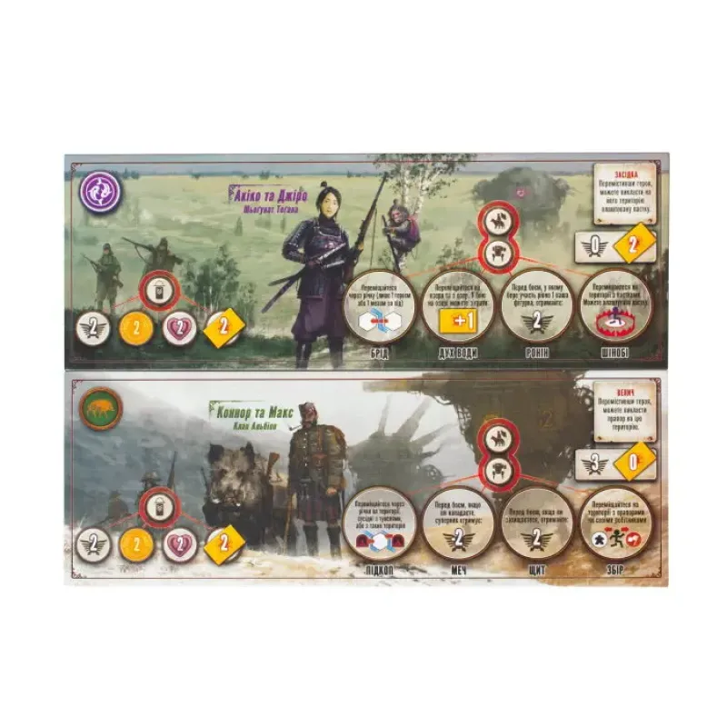 Настільна гра Коса: Загарбники з далеких країв (Scythe: Invaders from Afar) UA