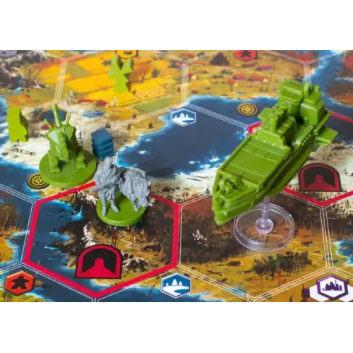 Настольная игра Коса: Захватчики из дальних краев (Scythe: Invaders from Afar) UA