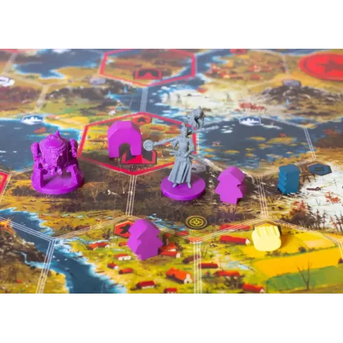 Настольная игра Коса: Захватчики из дальних краев (Scythe: Invaders from Afar) UA