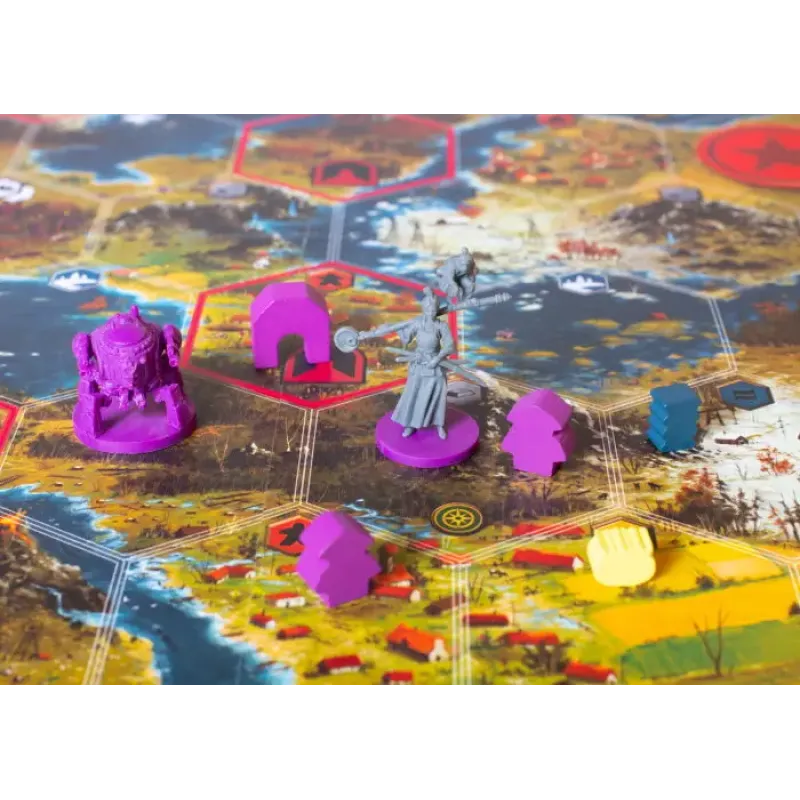 Настільна гра Коса: Загарбники з далеких країв (Scythe: Invaders from Afar) UA