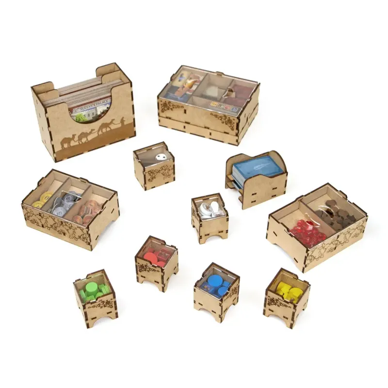 Органайзер для настольной игры Стамбул (Organizer for boardgame Istanbul Organizer + Expansions)