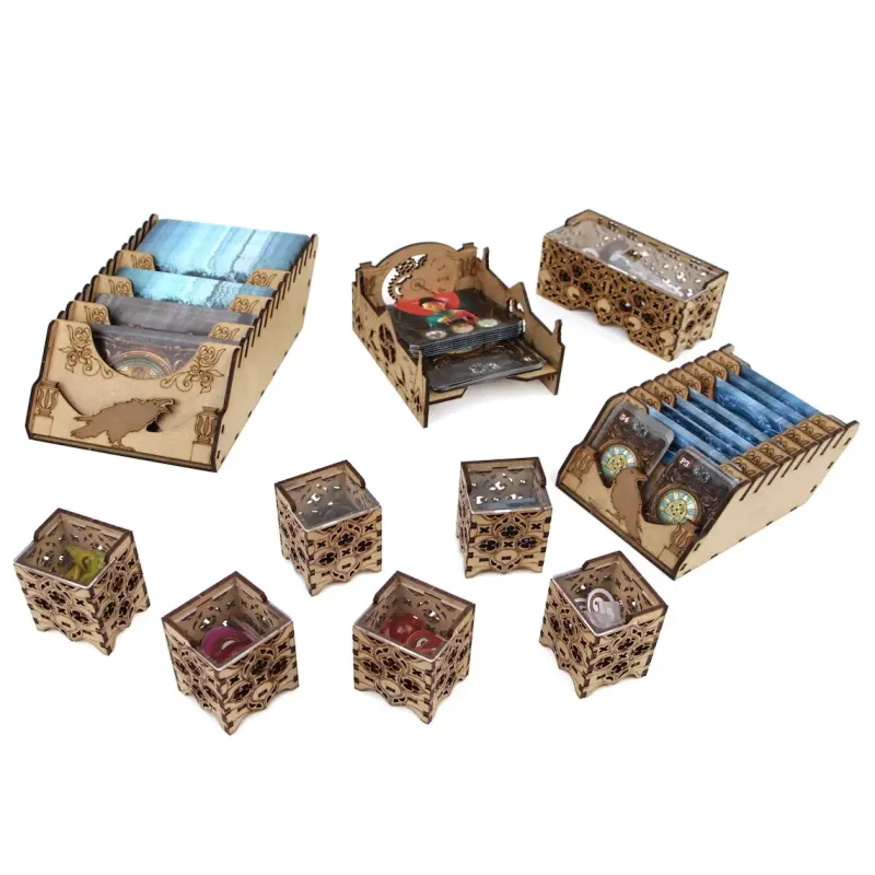 Органайзер для настільної гри Містеріум + доповнення (Organizer for boardgame Mysterium + expansions)