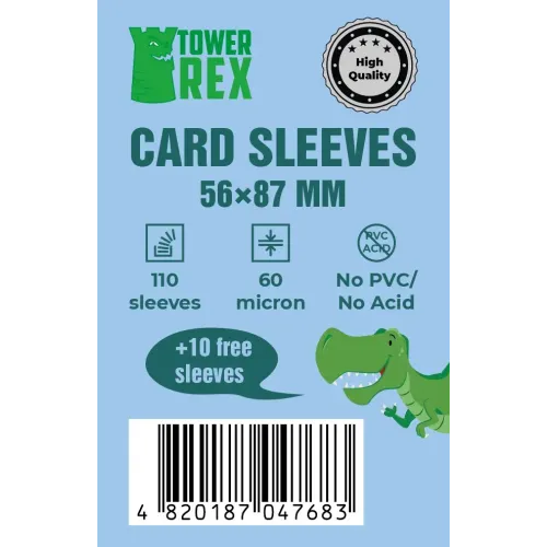 Протекторы Протекторы для карт 56 х 87 мм (110 шт.)