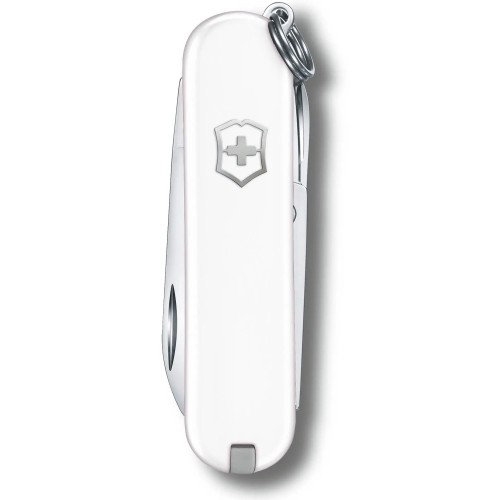 Ножи Victorinox Нож-брелок Victorinox Classic SD Colors, Falling Snow, Gift Box (0.6223.7G) 7 функций, 58 мм, белый