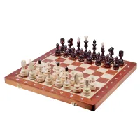 Шахматы Индийские шпон 49x49 см