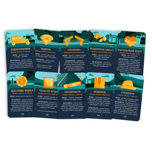 Настольная игра Крутые Перцы. Славные Парни (Chili Mafia. Goodfellas) UA