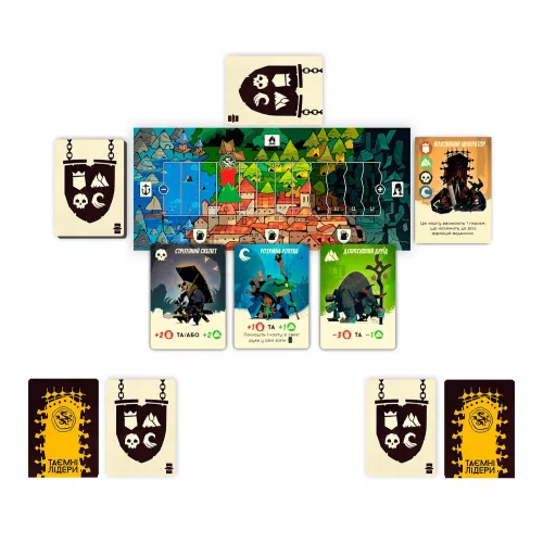 Настольная игра Тайные лидеры (Hidden Leaders) UA