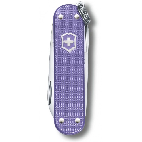 Ножи Victorinox Классический нож-брелок Swiss Army Knife, Classic SD Alox Colors, 58 mm, Electric Lavender, Gift Box