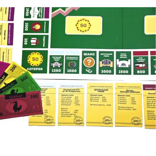 Настільна гра Бізнес по-Полтавськи UA