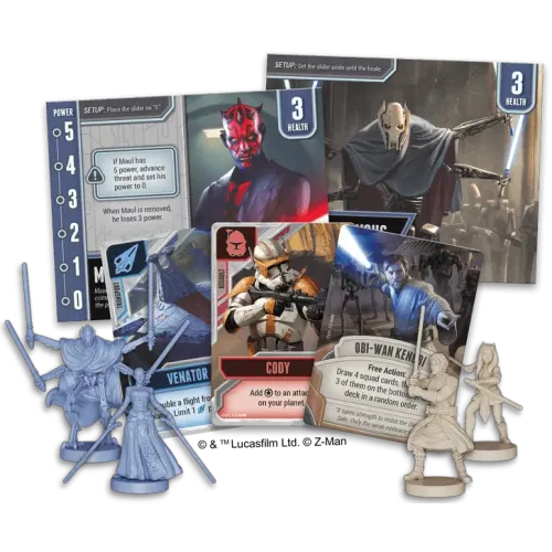 Настільна гра Star Wars: The Clone Wars – A Pandemic System Game (Зоряні війни: Війни клонів)