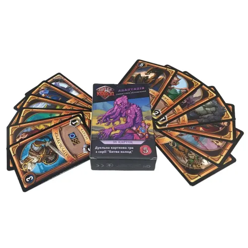 Настольная игра Битва Колод №5 - Адаптация (Clash of Deck Exp.5) UA