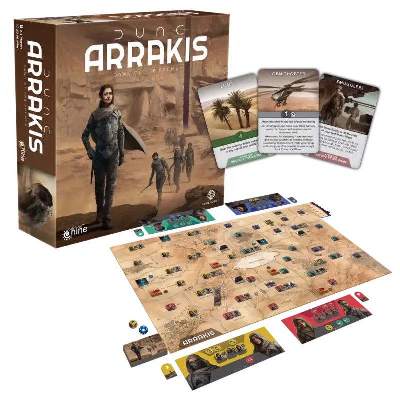 Настольная игра Дюна - Арракис: Расцвет Фременов (Dune - Arrakis: Dawn of the Fremen)