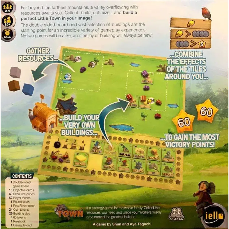 Настольная игра Little Town (Маленький город) EN