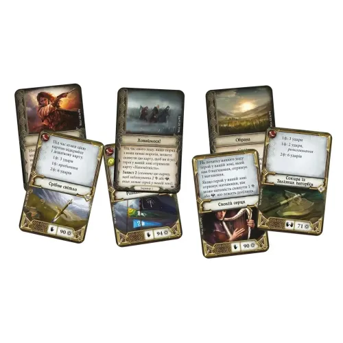 Настільна гра Володар Перснів: Пригоди в Середзем'ї (The Lord of the Rings: Journeys in Middle-Earth) UA