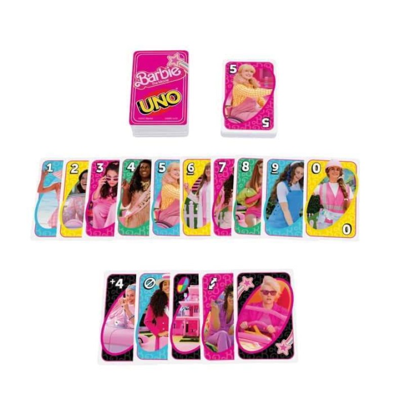 Настольная игра Уно: Барби в кино (UNO: Barbie the Movie)