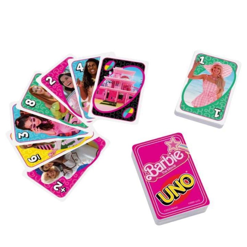 Настольная игра Уно: Барби в кино (UNO: Barbie the Movie)