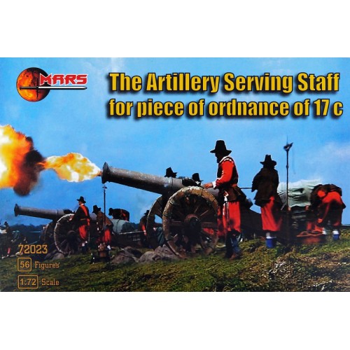 Фигуры и миниатюры Артиллерийский обслуживающий персонал 17 век (MS72023) Масштаб: 1:72