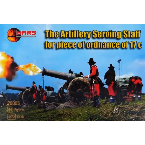 Фигуры и миниатюры Артиллерийский обслуживающий персонал 17 век (MS72023) Масштаб: 1:72