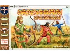Scythlan infantry, VII-II ст. AD (ORI72025) Масштаб: 1:72