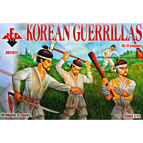 Фигуры и миниатюры Korean Guerrillas, XVI-XVII century A.D. (RB72013) Масштаб: 1:72
