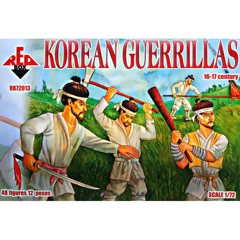 Korean Guerrillas, XVI-XVII century A.D. (RB72013) Масштаб: 1:72