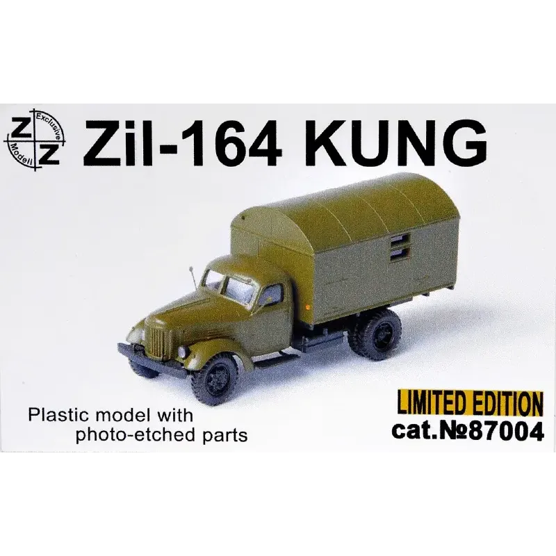 Збірна модель Вантажівка Zil -164 Кung (ZZ87004) Масштаб: 1:87