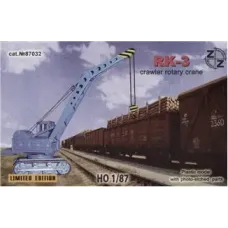 ZZ87032 RK-3 crawler rotary crane (ZZ87032) Масштаб:  1:87