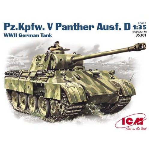 Бронетехніка та артилерія ICM35361 Pz.Kpfw. V Panther Ausf.D