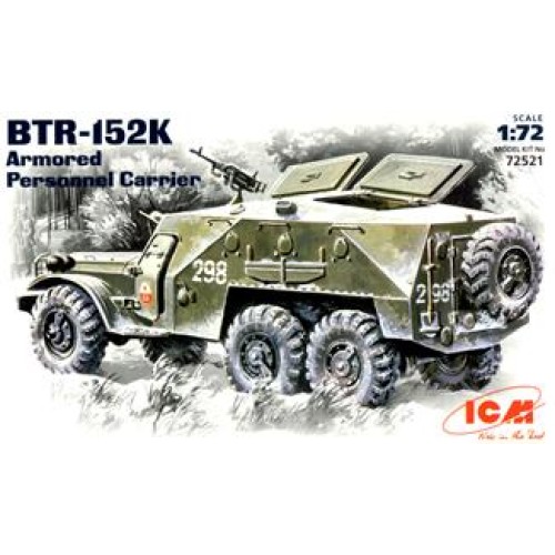 Бронетехніка та артилерія ICM72521 BTR-152K Soviet armored troop-carrier