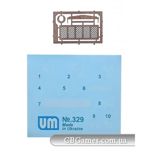 Бронетехніка та артилерія Т-34-76 радянський середній танк 1941 (UM329) Масштаб: 1:72