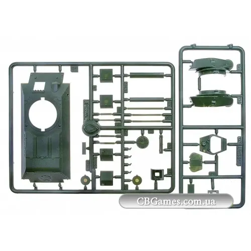 Бронетехніка та артилерія Т-34-76 радянський середній танк 1941 (UM329) Масштаб: 1:72