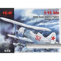 ICM72013 I-15bis WWII Soviet fighter, winter